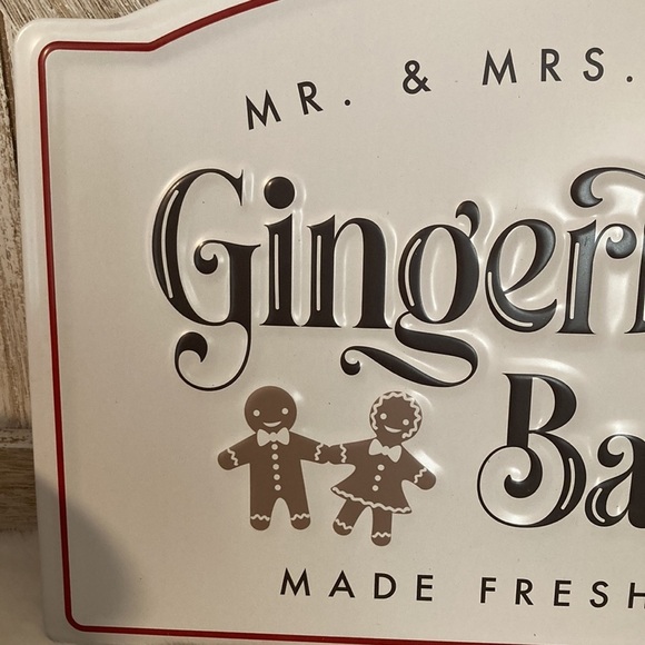 Target BP Christmas 2023 Gingerbread Bakery Metal Sign - Picture 2 of 8